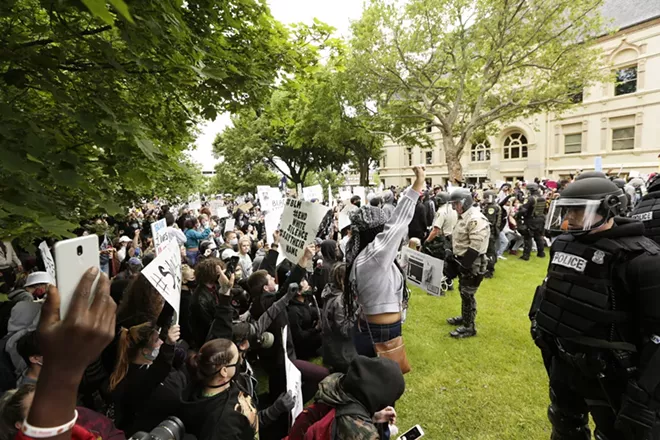 Image: George Floyd Protest in Spokane on May 31 and June 1