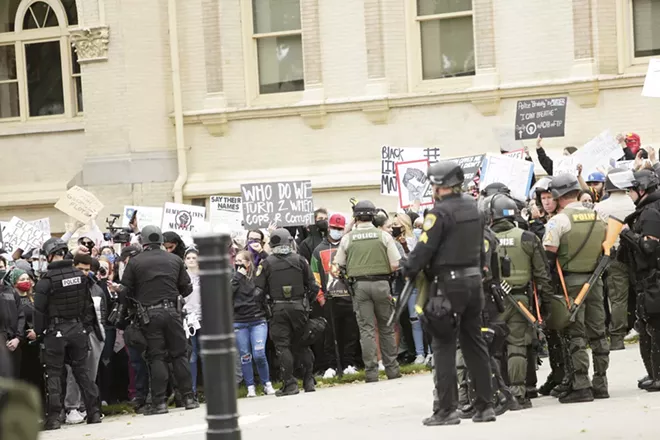 Image: George Floyd Protest in Spokane on May 31 and June 1