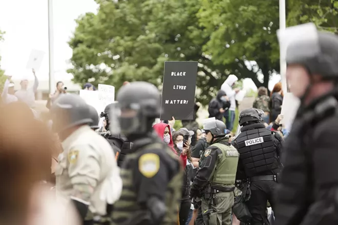 Image: George Floyd Protest in Spokane on May 31 and June 1