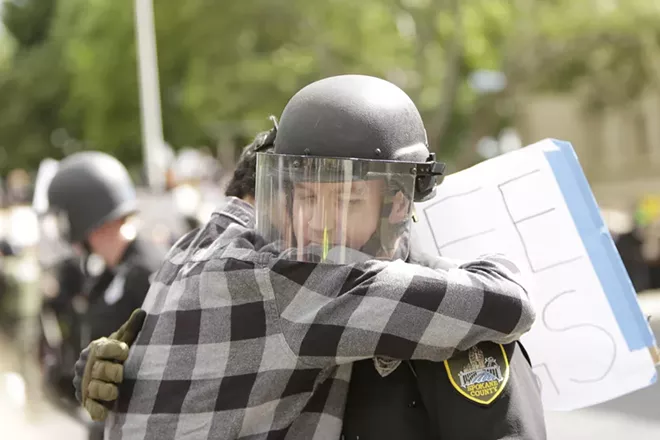 Image: George Floyd Protest in Spokane on May 31 and June 1