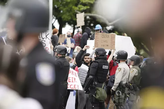 Image: George Floyd Protest in Spokane on May 31 and June 1