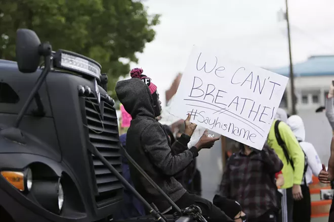 Image: George Floyd Protest in Spokane on May 31 and June 1