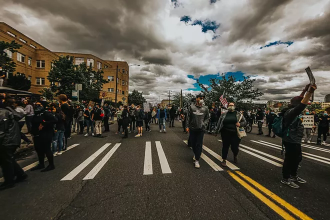 Image: George Floyd Protest in Spokane on May 31 and June 1