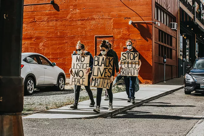 Image: George Floyd Protest in Spokane on May 31 and June 1