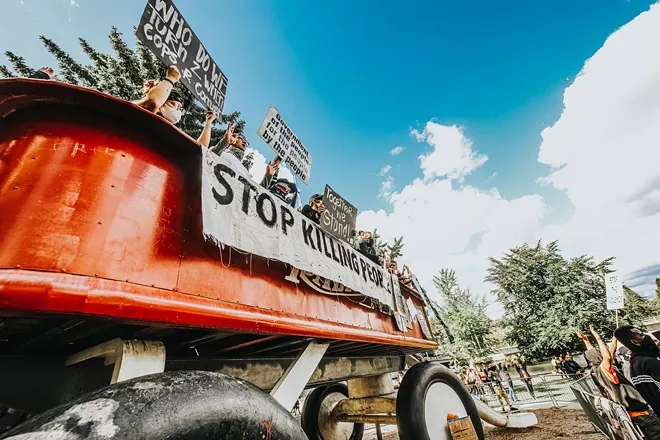 Image: George Floyd Protest in Spokane on May 31 and June 1