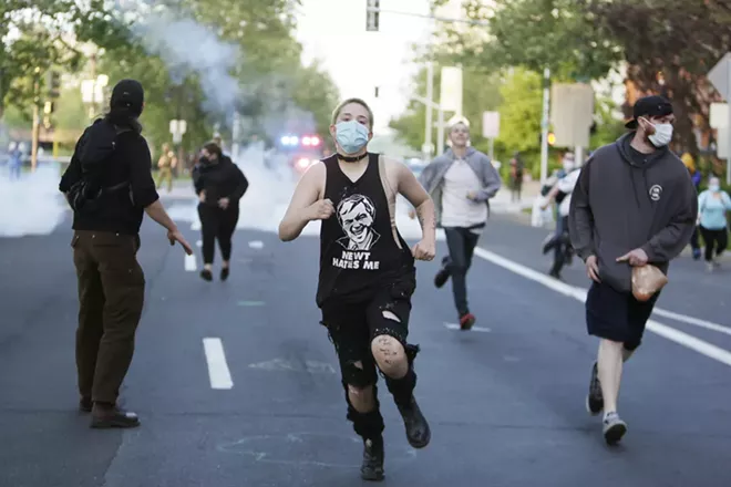 Image: George Floyd Protest in Spokane on May 31 and June 1