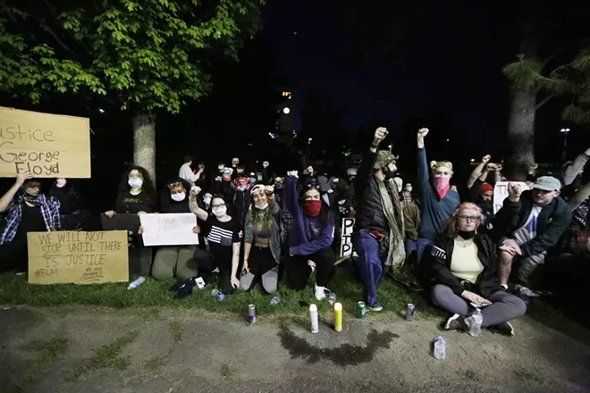 Image: George Floyd Protest in Spokane on May 31 and June 1