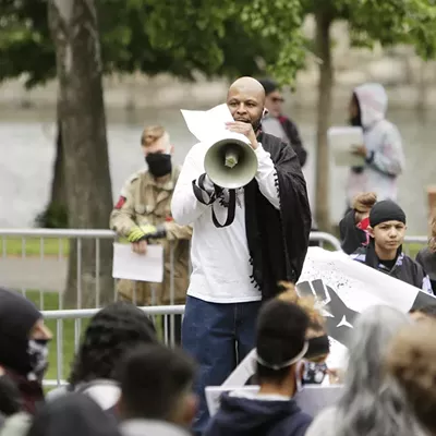 Image: George Floyd Protest in Spokane on May 31 and June 1