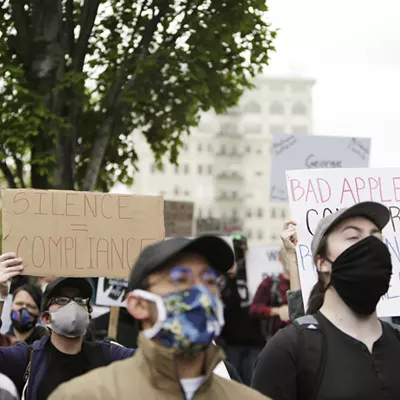 Image: George Floyd Protest in Spokane on May 31 and June 1