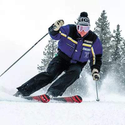 Image: Gerry FitzGerald is a legend in the Inland Northwest ski-racing community