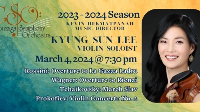 Gonzaga Symphony Orchestra with Kyung Sun Lee