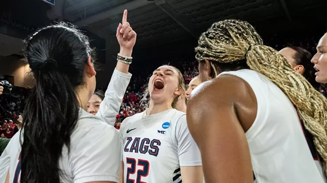 Image: Gonzaga women feeling Sweet after special weekend in Spokane