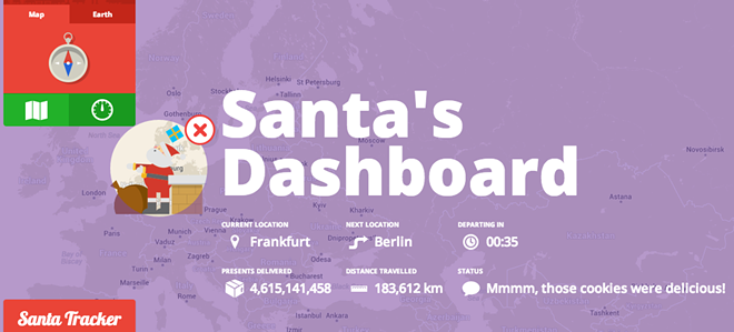 Google, NORAD launch Santa trackers