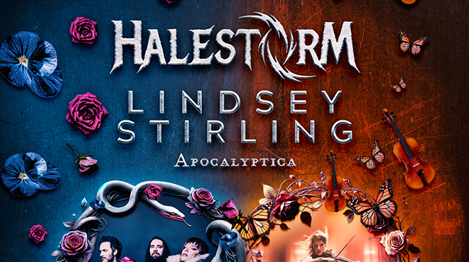 Image: Halestorm, Lindsey Stirling
