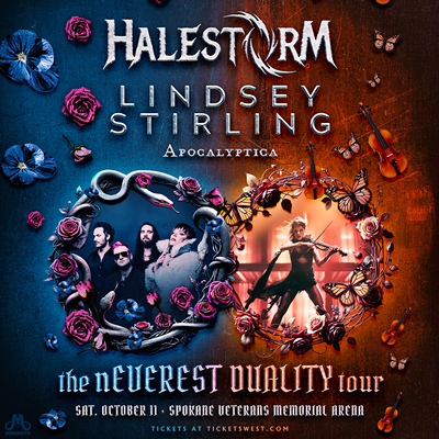 Image: Halestorm + Lindsey Stirling