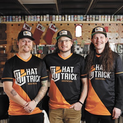Hat Trick Brewing is a new hangout in West Central Spokane focused on friends and fútbol