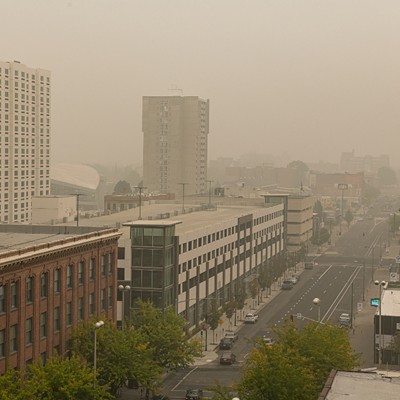 Image: Hazardous smoke covered the Inland Northwest, fueled by fires across the West Coast