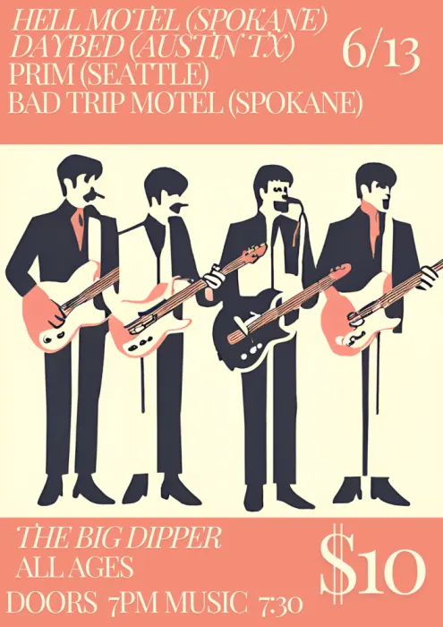 Image: Hell Motel, Daybed, Prim, Bad Trip Motel