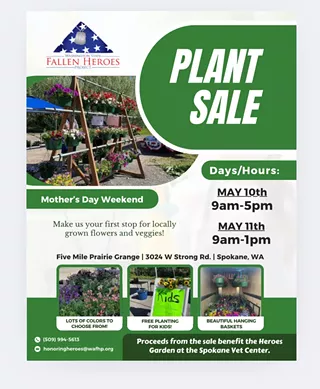 Image: Heroes Garden Plant Sale
