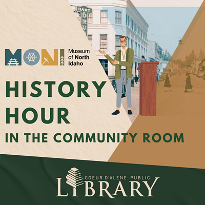 History Hour: Coeur d'Alene Library's 145th Anniversary