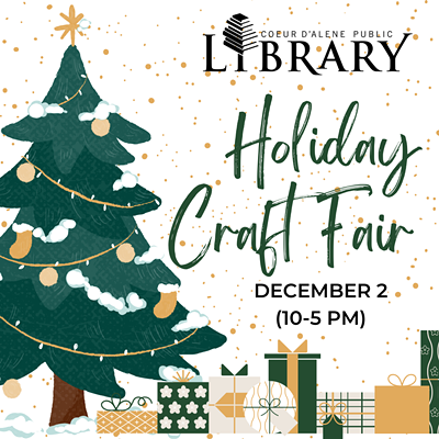 Holiday craft fair at the CDA Library