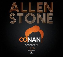 Holy crap, Allen Stone will be on Conan
