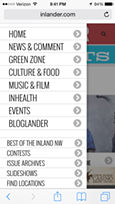How to get the most out of the Inlander's mobile site