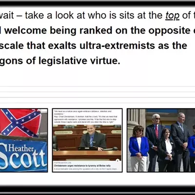 Image: Idaho Rep. Heather Scott's husband also threatened Idaho Rep. Steve Berch with copyright suit over Confederate flag photo