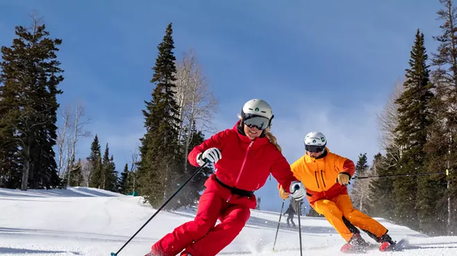 Image: In Deer Valley Utah, you can spend a day out on the slopes with some living legends