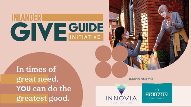 Inlander Give Guide Initiative: A partnership with Innovia Foundation and Horizon Credit Union