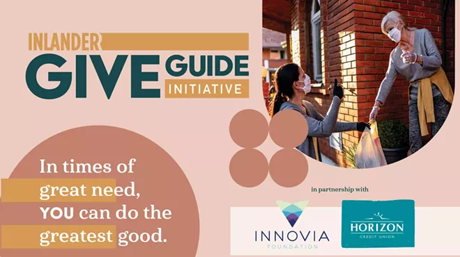 Image: Inlander Give Guide Initiative: A partnership with Innovia Foundation and Horizon Credit Union