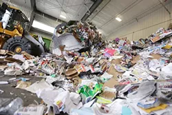 Inside the Waste Management SMaRT Center
