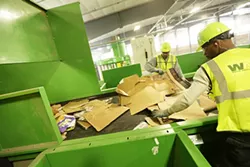 Inside the Waste Management SMaRT Center