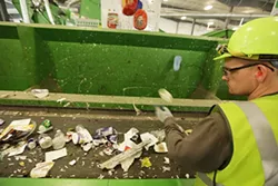 Inside the Waste Management SMaRT Center