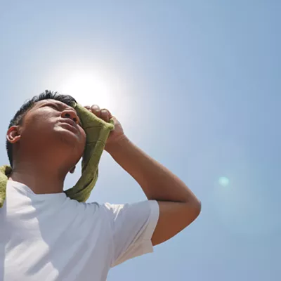 Image: It's a love, hate and back again experience with hot weather as summer progresses