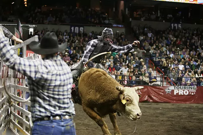 PHOTOS: Bull Riding at the Spokane Arena
