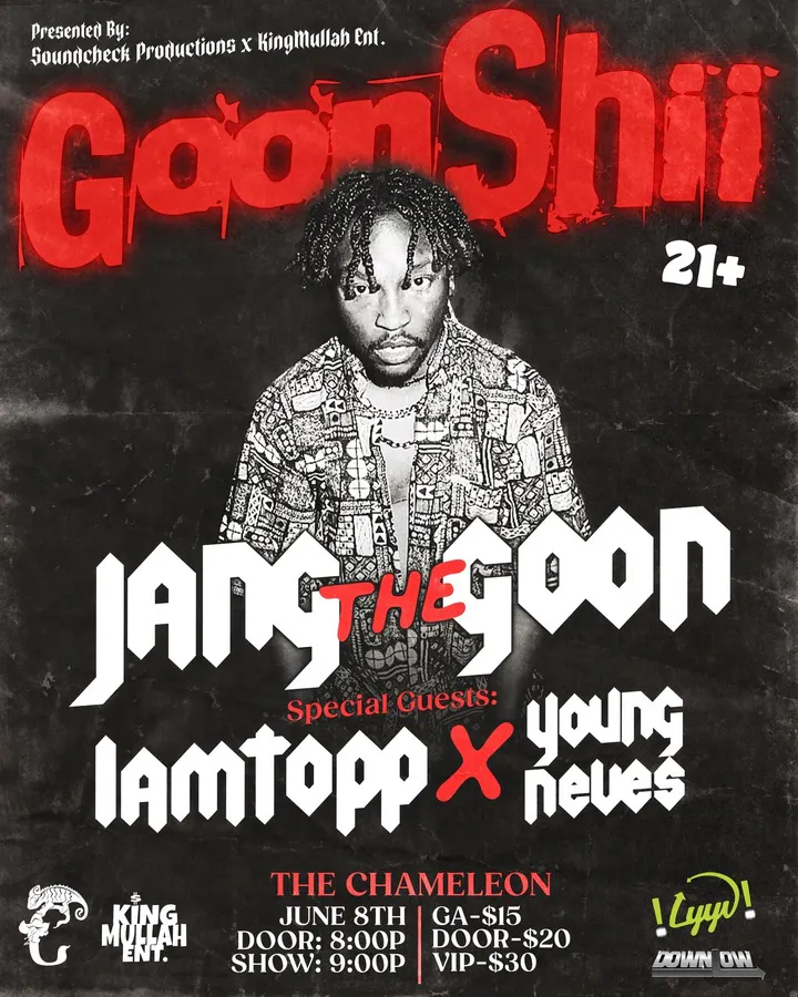 Image: Jang The Goon: 'Goon Shii' Mixtape Release Show with IAMTOPP, Young Neves