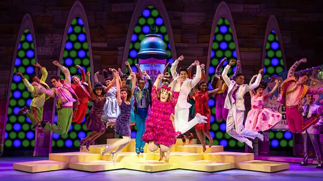 Image: Joi D. McCoy hits the stage in Hairspray, sharing themes of love and acceptance