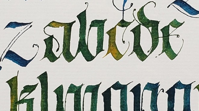 Journey into Fraktur Calligraphy with Adonna Deibel