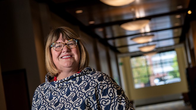 Image: Julie Wolter, the dean of Gonzaga's rebranded School of Health Sciences, is all about taking the road less traveled