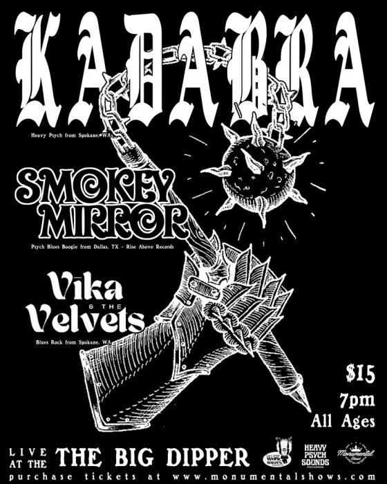 Image: Kadabra, Smokey Mirror, Vika & The Velvets