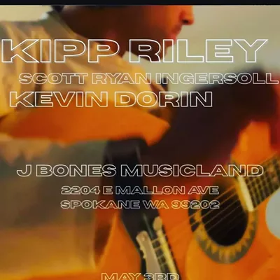 Image: Kevin Dorin, Kipp Riley and Scott Ryan Ingersoll at J Bones Musicland