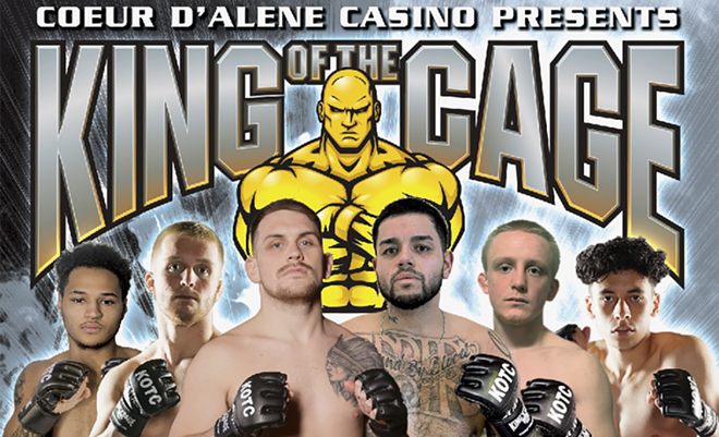 King of the Cage  THURSDAY, FEBRUARY 15TH  7 PM | $60 & UP  Amateur card.