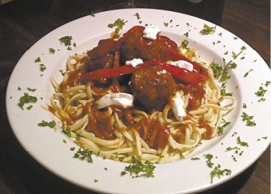 Lamb Meatballs “Bowl of Balls” Dinner available during The Great Dine Out