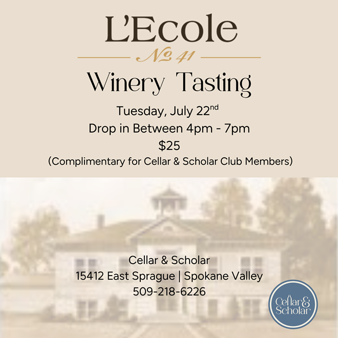 L'Ecole Tasting