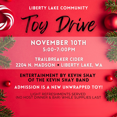 Liberty Lake Toys for Tots Fundraiser