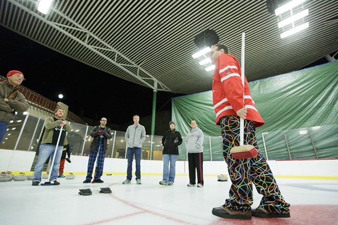 PHOTOS: Curling Clinic