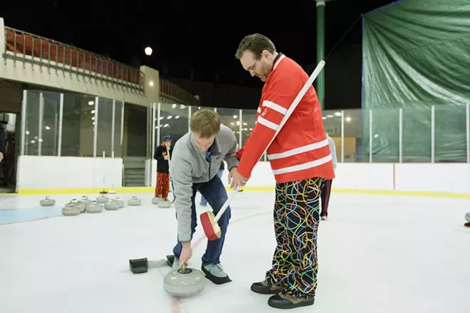 PHOTOS: Curling Clinic