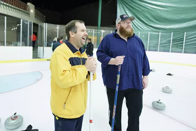 PHOTOS: Curling Clinic