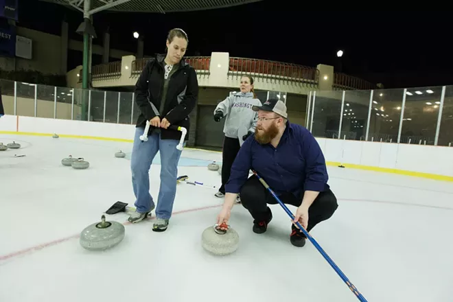 PHOTOS: Curling Clinic